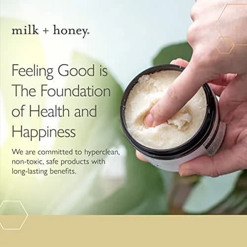 milk + honey Exfoliating Body Polish No. 5-Sea Salt & Sugar, 7 oz | Gentle scrub for sensitive skin, women & men thumbnail 6