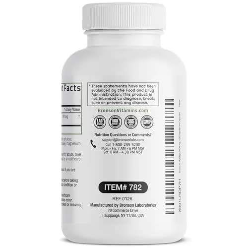 Bronson Moringa Extra Strength Leaf Extract | 120 Vegetarian Capsules for Overall Wellness thumbnail 5