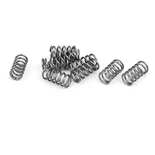 uxcell 304 Stainless Steel Compression Springs 5mm OD x 10mm FL (Pack of 10) | Industrial & Scientific Hardware thumbnail 1