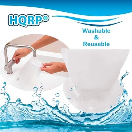 HQRP 2-Pack Washable Filter for Black+Decker HNV Series Hand Vacuums | Fits HNV115B, HNV215B, HNV220B Models thumbnail 7