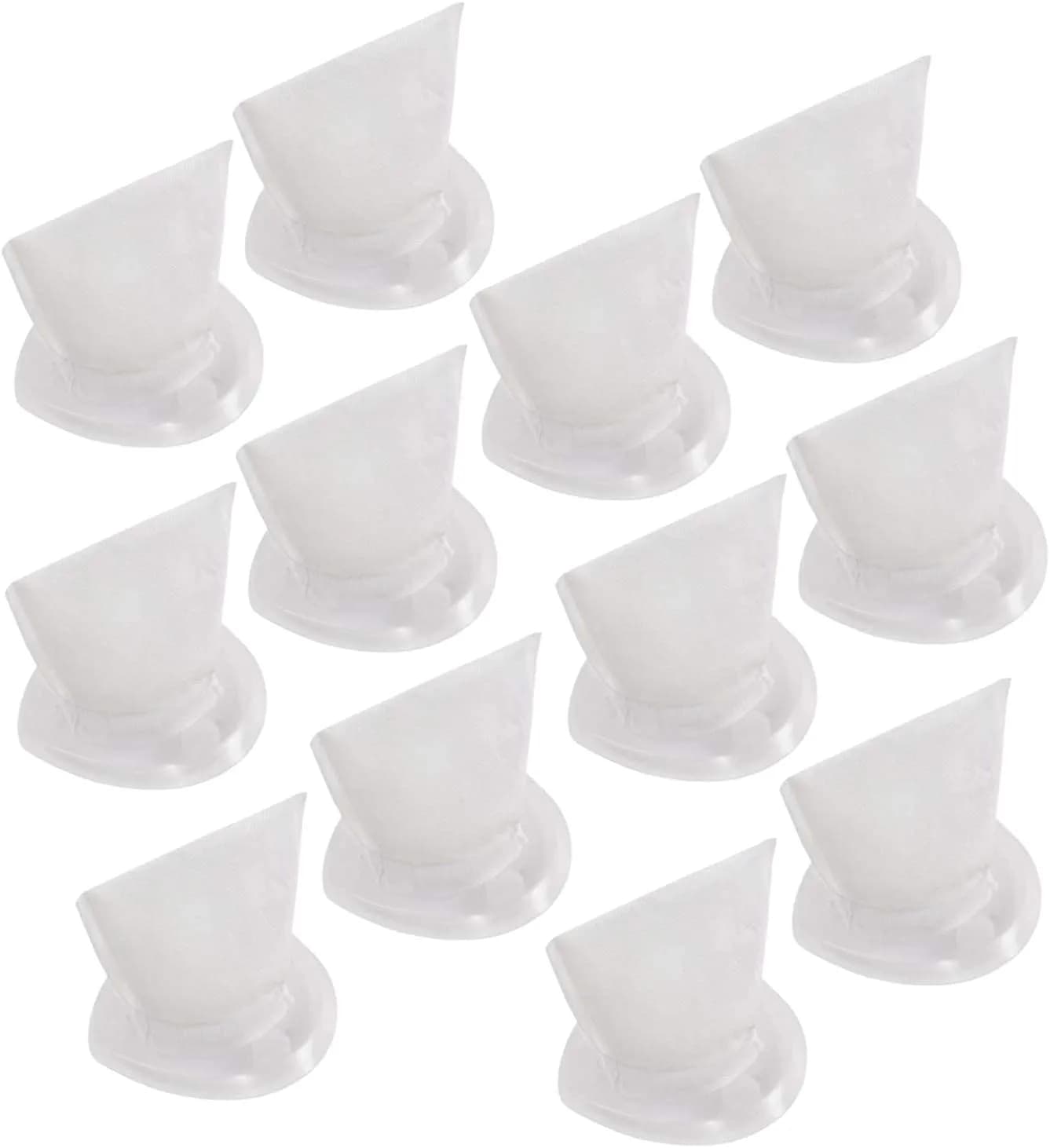 HQRP 10-Pack Washable Filter for Black+Decker Hand Vacuums | Compatible with HNV115B, HNV115J, HNV215B, HNV220B Series — 10-Pack