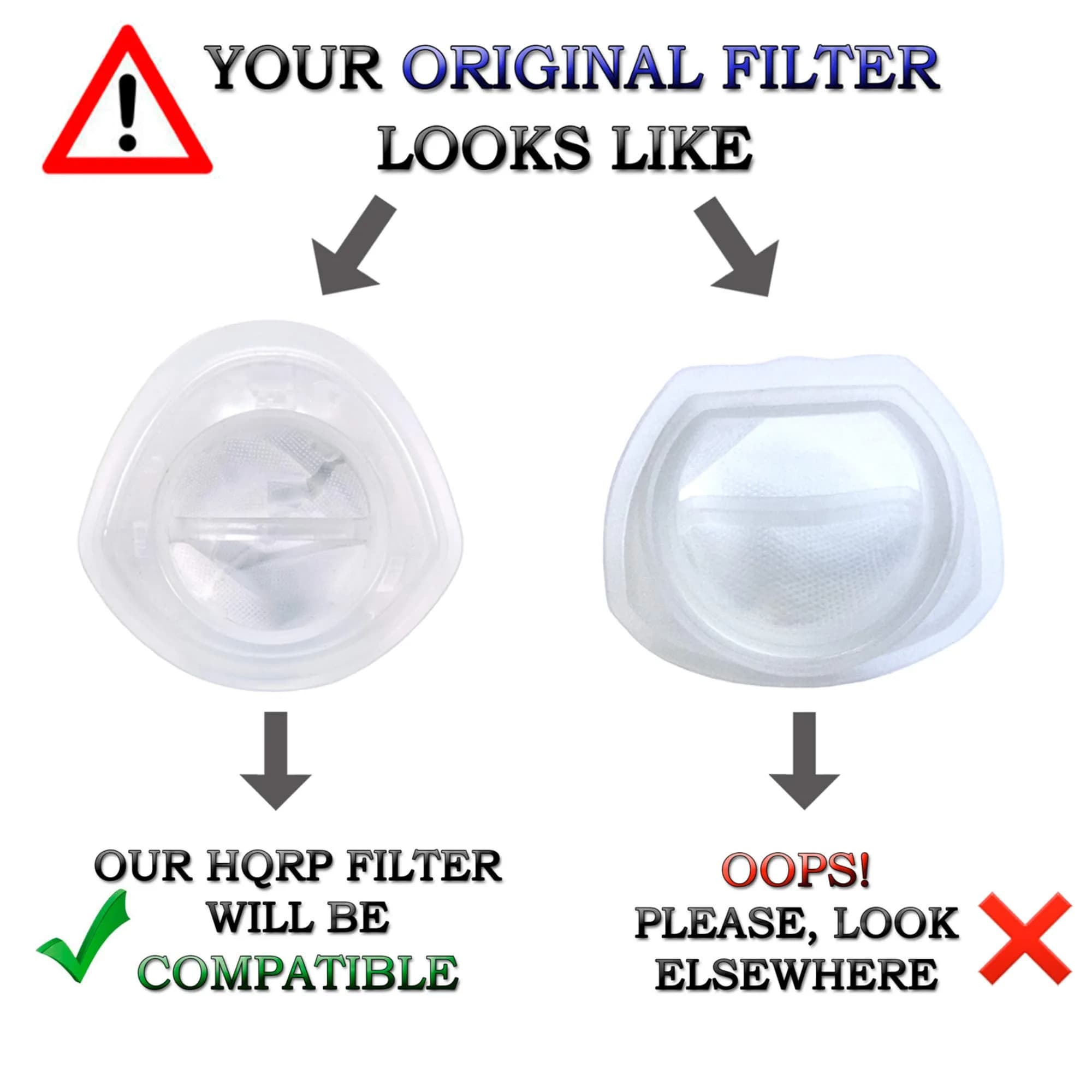 HQRP Washable Vacuum Filter 4-Pack | Compatible with Black+Decker Hand Vacs - view 4