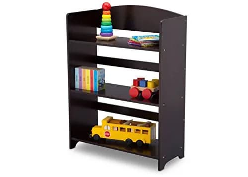 Delta Children MySize Bookshelf Dark Chocolate | Kid-Sized, Durable Wooden Bookcase for Ages 3+ thumbnail 4