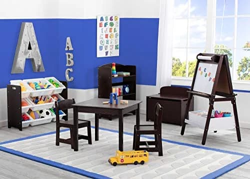 Delta Children MySize Bookshelf Dark Chocolate | Kid-Sized, Durable Wooden Bookcase for Ages 3+ thumbnail 5