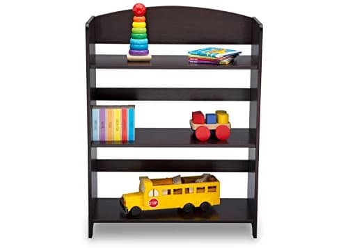 Delta Children MySize Bookshelf Dark Chocolate | Kid-Sized, Durable Wooden Bookcase for Ages 3+ thumbnail 3