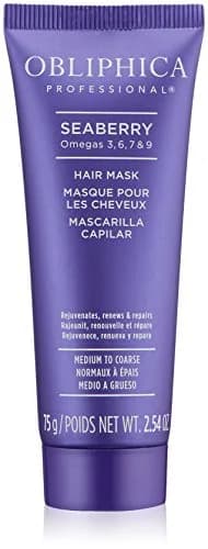 Obliphica Seaberry Hair Mask 2.64 Fl Oz | Deep Hydrating & Repair for Dry, Damaged Hair thumbnail 1