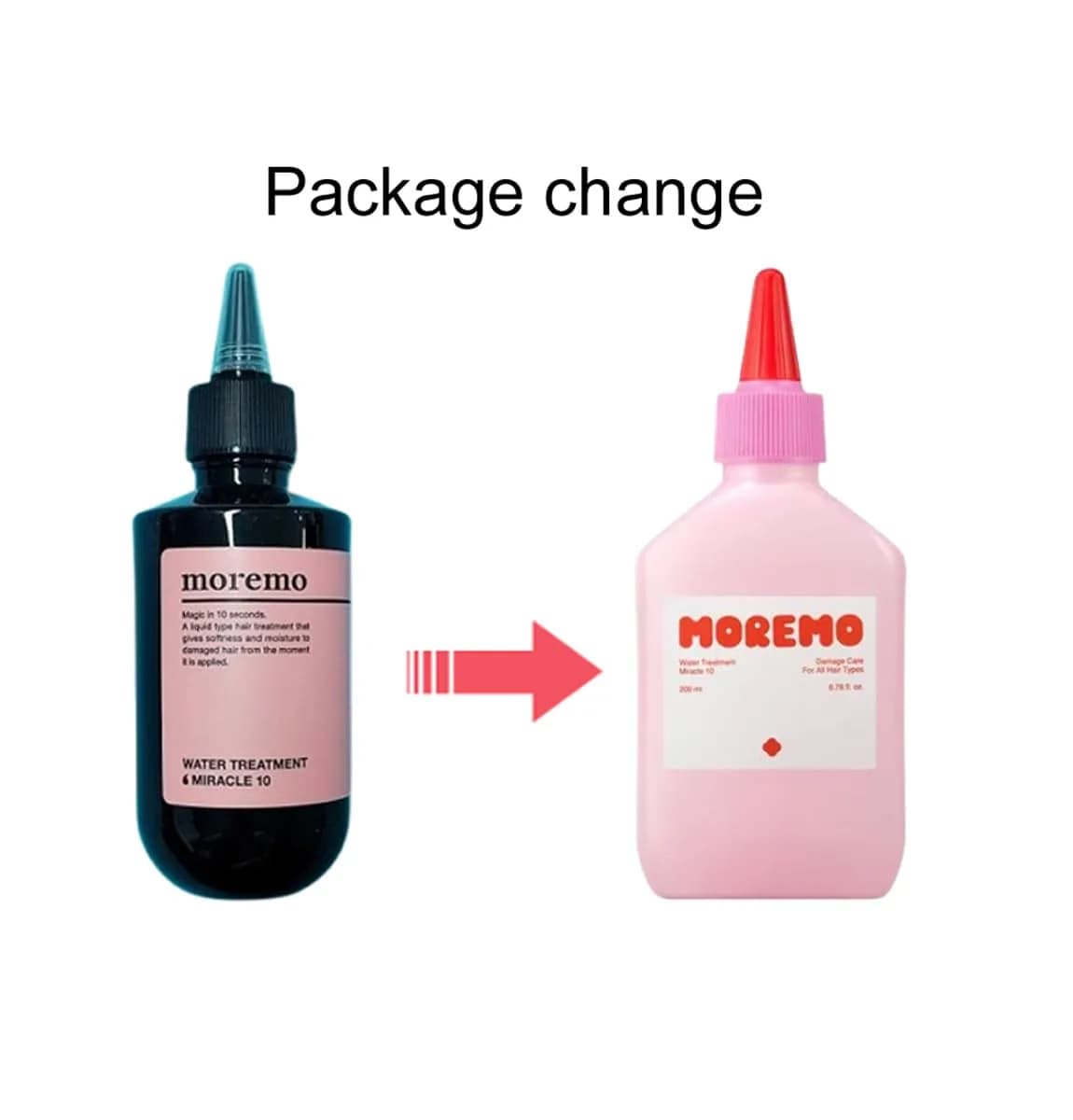 MOREMO Water Treatment Miracle 10 200ml (6.76 Fl Oz) | Intensive Damaged Hair Repair - view 5