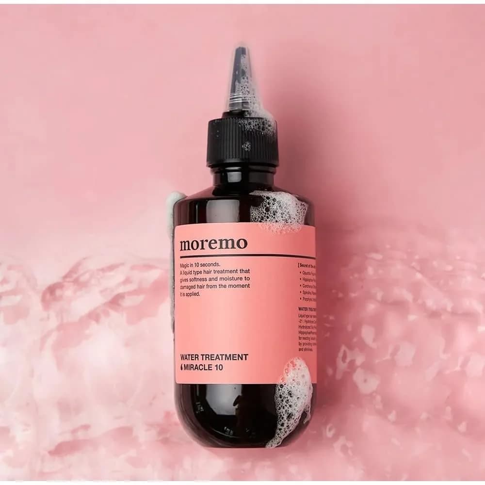 MOREMO Water Treatment Miracle 10 200ml (6.76 Fl Oz) | Intensive Damaged Hair Repair - view 3