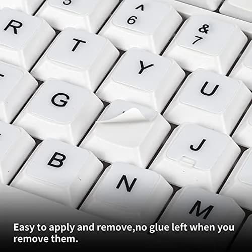 CaseBuy English Keyboard Stickers for Laptops & PCs | 48 Stickers thumbnail 3