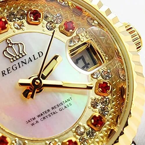 MASTOP Women's Silver & Gold Two Tone Stainless Steel Dress Watch | Luminous Analog Quartz 26mm thumbnail 2