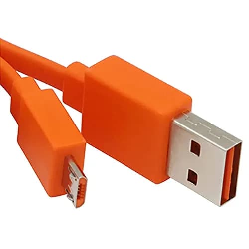 Alitutumao Flat Micro USB Charging Cable 1m (3.3ft) Orange | Fast Charging & Data Sync thumbnail 6