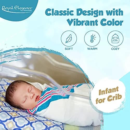 Elaine Karen 100% Cotton Hospital Receiving Blankets Flannel 12 Pack | Soft, Lightweight & Versatile Baby Wraps thumbnail 3