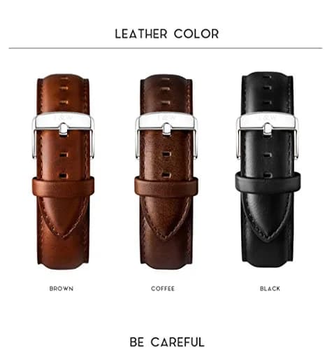 Carnival Men’s Chronograph Watch Leather Strap 41MM | Japanese Quartz, Sapphire Glass, 30M Water Resistance thumbnail 6