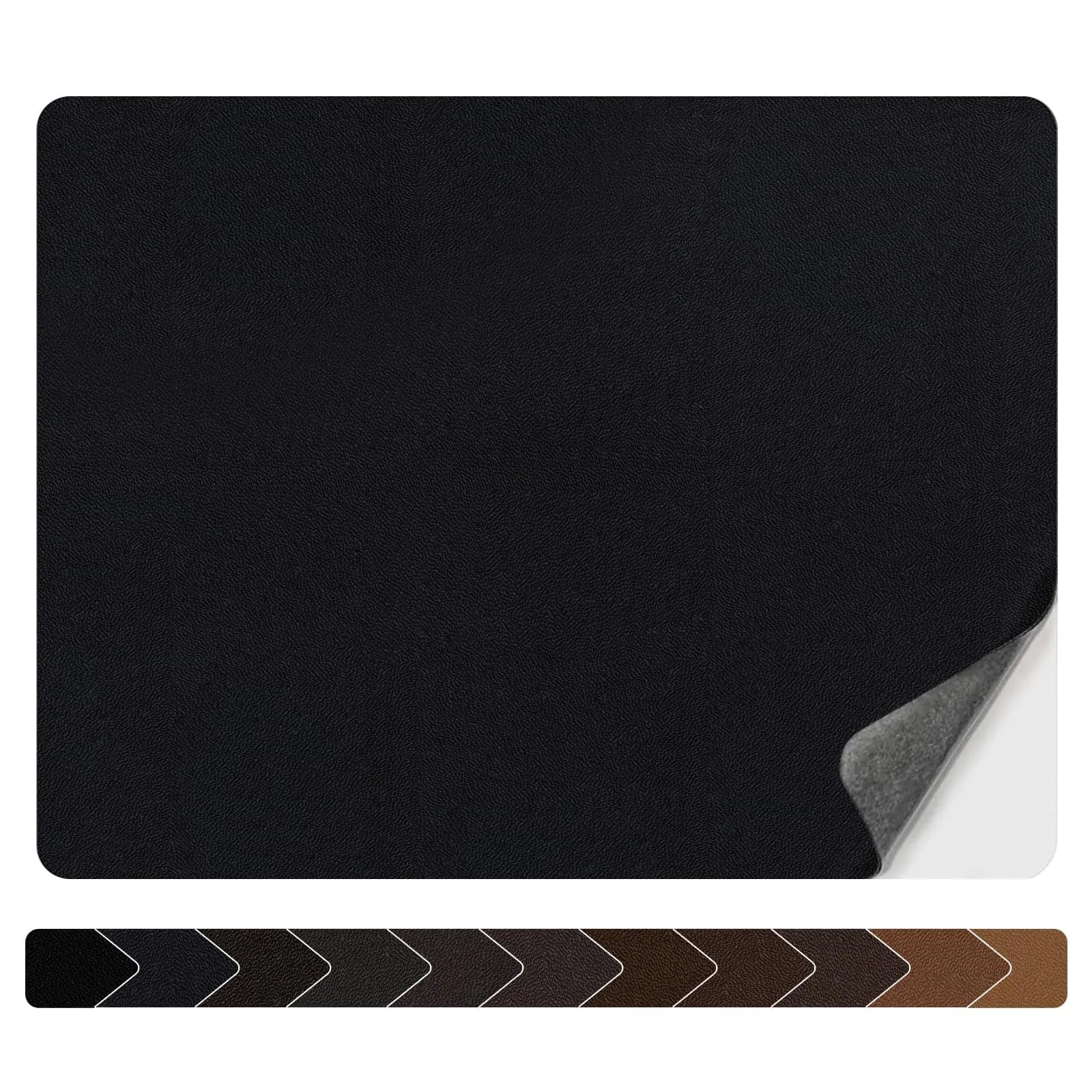 Numola Black Leather Repair Patch 8x11 Inch (20.3x27.9 cm) | Waterproof & Strong Adhesive - main product image