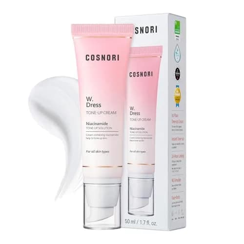 COSNORI W. Dress Tone-up Cream 50ml (1.7 fl. oz.) | Natural Skin Tone Balancer with Hyaluronic Acid thumbnail 1