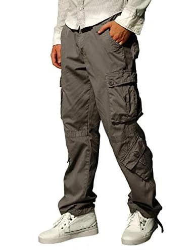 Match Men's Wild Cargo Pants 30 | Regular Fit, 8 Pockets, Cotton Twill thumbnail 2