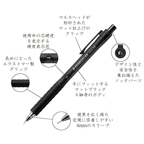 STAEDTLER Drafting/Mechanical Pencil 925 15-05 | 0.5mm Fine Drafting Pencil with Non-Slip Grip thumbnail 2