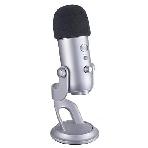 YOUSHARES Foam Microphone Windscreen for Blue Yeti & Yeti Pro | Fits Microphones up to 2.5" Diameter thumbnail 2