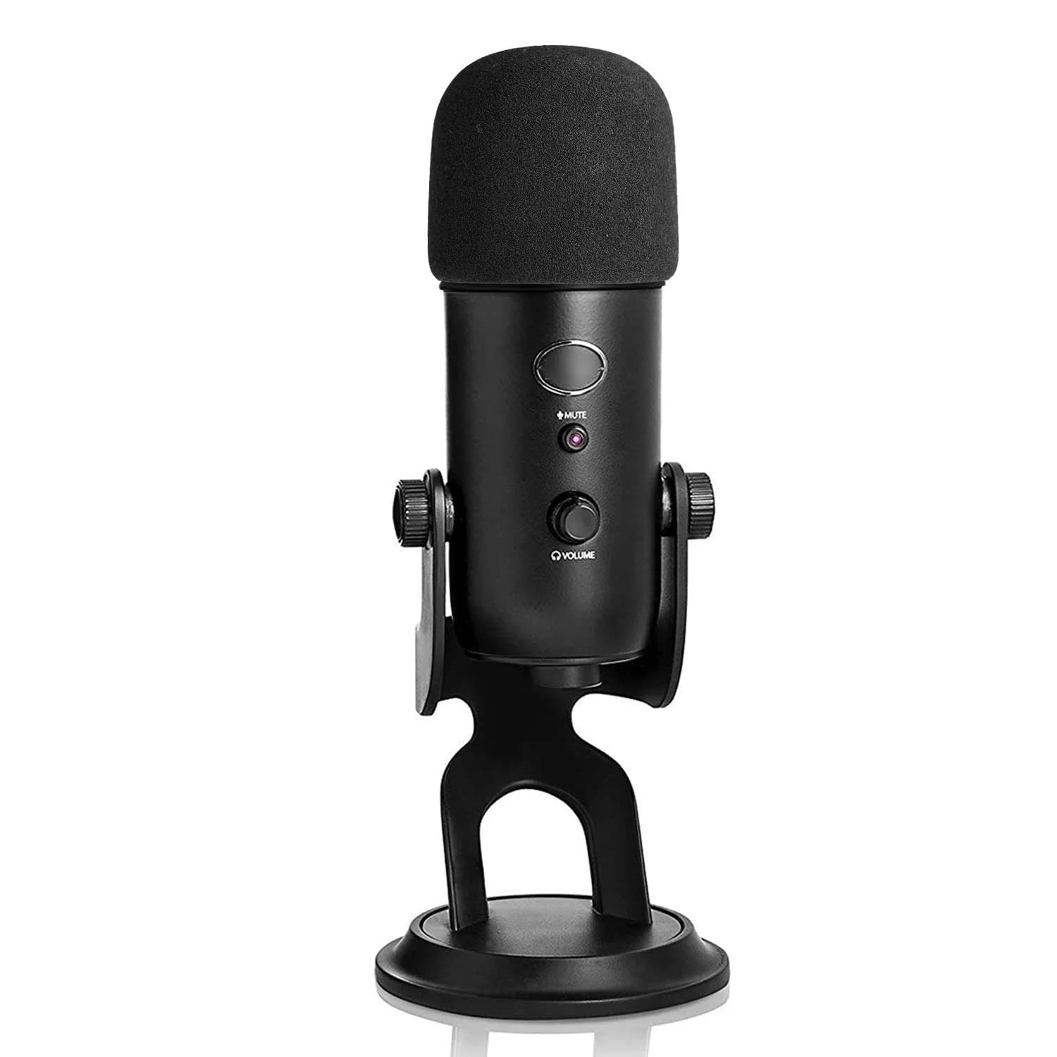 YOUSHARES Foam Microphone Windscreen for Blue Yeti & Yeti Pro | Fits Microphones up to 2.5" Diameter - view 3