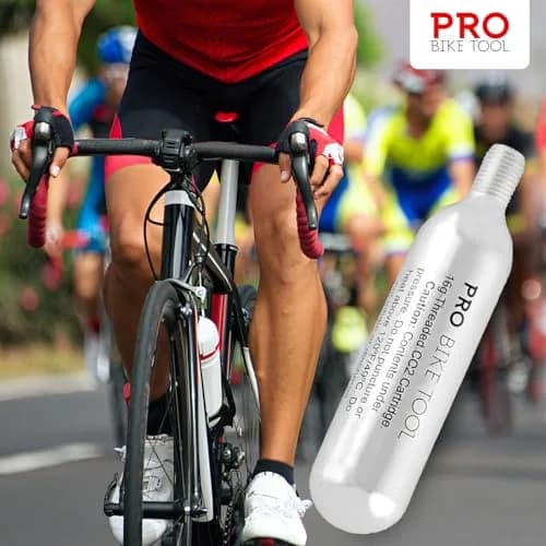 PRO BIKE TOOL 16g CO2 Cartridges (5-Pack, 80g Total) | Fast Inflation for Road & Mountain Bikes thumbnail 8
