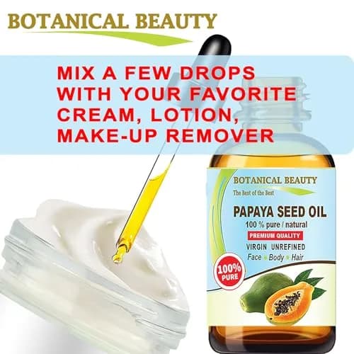 Botanical Beauty Papaya Seed Oil 15 ml | Natural Virgin Cold Pressed Face & Skin Oil for All Skin Types thumbnail 6