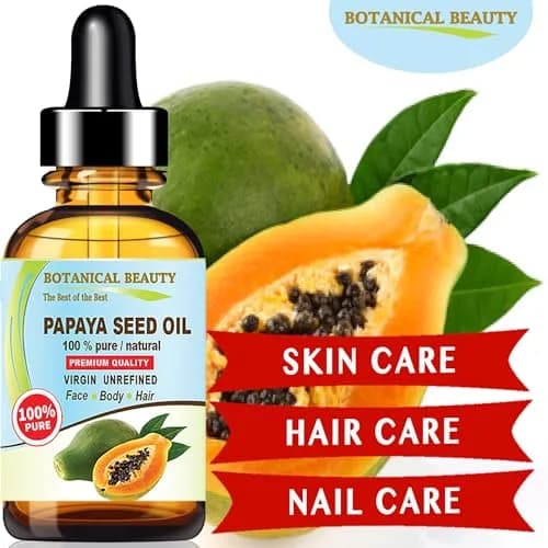 Botanical Beauty Papaya Seed Oil 15 ml | Natural Virgin Cold Pressed Face & Skin Oil for All Skin Types thumbnail 2