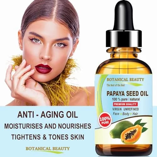 Botanical Beauty Papaya Seed Oil 15 ml | Natural Virgin Cold Pressed Face & Skin Oil for All Skin Types thumbnail 3