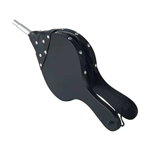 Tosnail Wood Bellows Fireplace Bellows 43 x 19 x 3.8 CM | Black Wood Air Bellows for Fireplace & Camping thumbnail 1