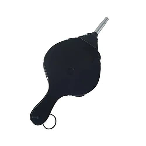 Tosnail Wood Bellows Fireplace Bellows 43 x 19 x 3.8 CM | Black Wood Air Bellows for Fireplace & Camping thumbnail 2
