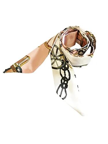 MosBug Fashion Bag Handle Ribbon Scarf 100cm x 4cm (Pattern A) | Versatile Accessory for Bags, Hair, and Neck thumbnail 4