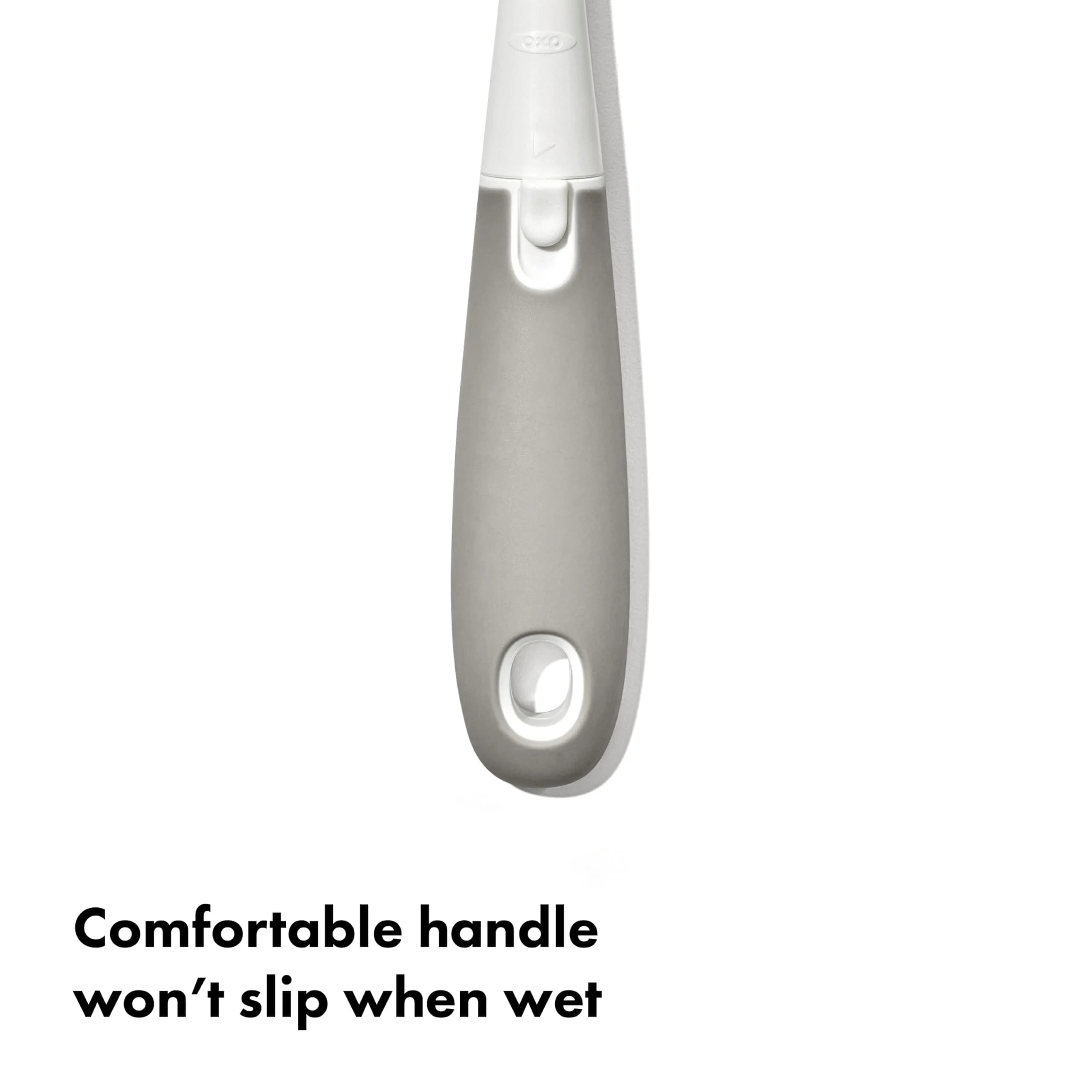 OXO Tot Bottle Brush with Nipple Cleaner and Stand | BPA-Free Silicone Bristles & Stand (1 Count) - view 4