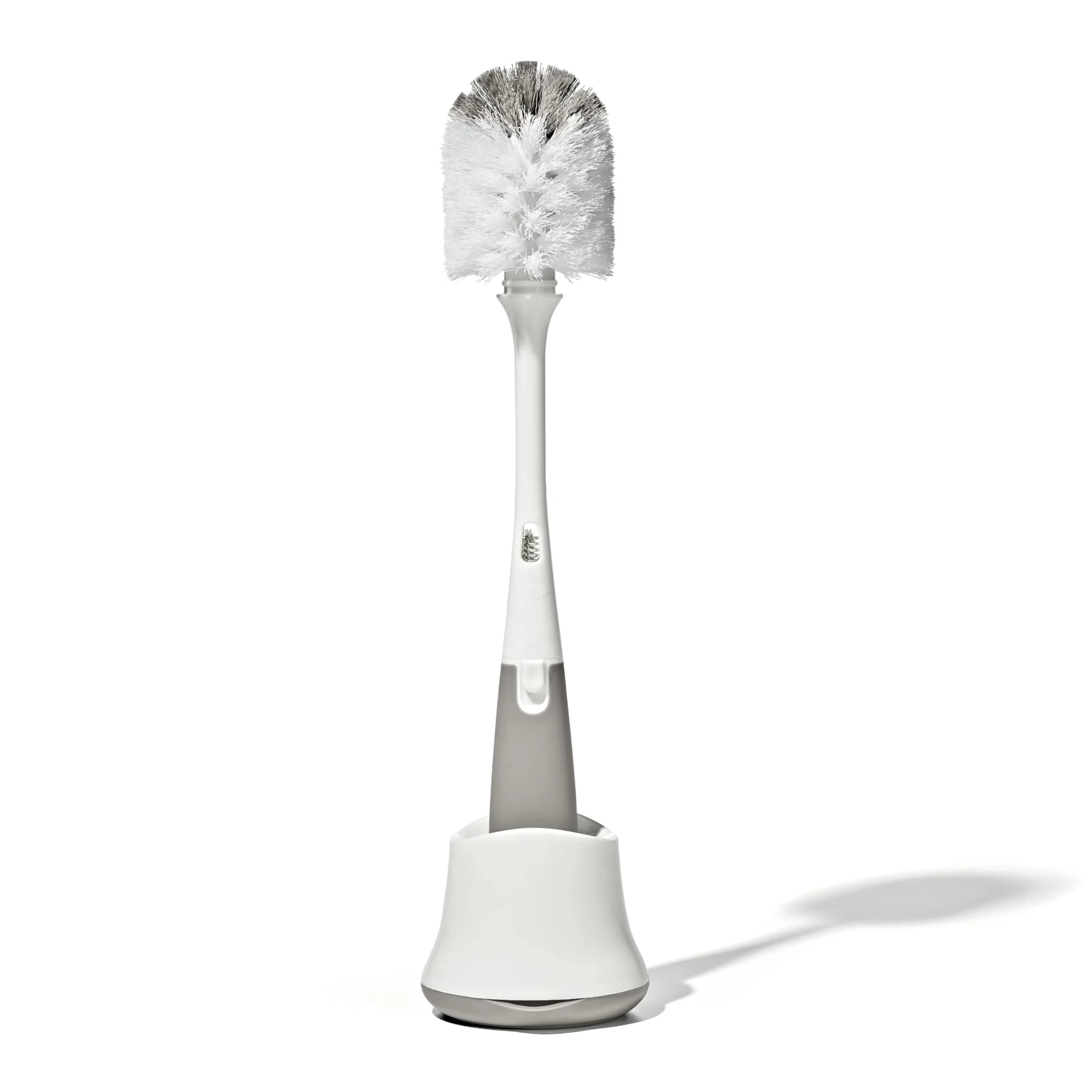 OXO Tot Bottle Brush with Nipple Cleaner and Stand | BPA-Free Silicone Bristles & Stand (1 Count) - main product image