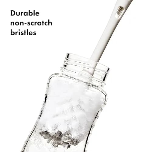 OXO Tot Bottle Brush with Nipple Cleaner and Stand | BPA-Free Silicone Bristles & Stand (1 Count) thumbnail 2