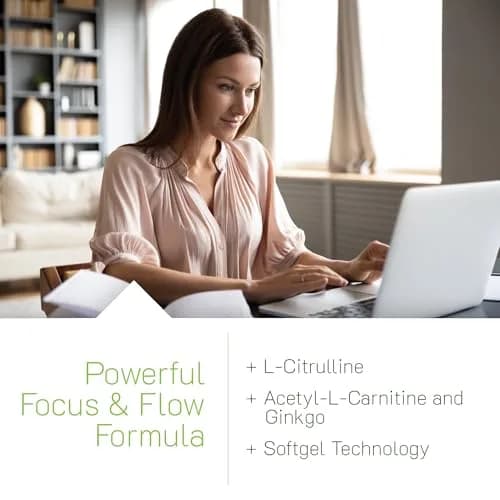 Irwin Naturals Brain Awake RED Focus & Mental Clarity Support | 60 Softgels thumbnail 4