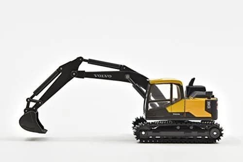 NewRay Volvo EC140E Die-Cast Excavator Model 1:50 Scale (20.5 cm Length) | Official Replica for Collectors thumbnail 7
