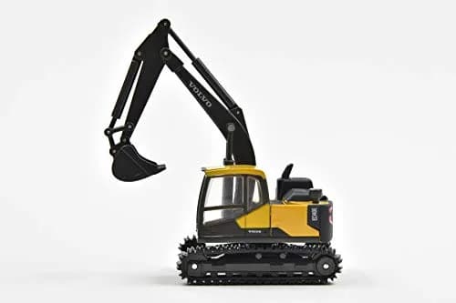 NewRay Volvo EC140E Die-Cast Excavator Model 1:50 Scale (20.5 cm Length) | Official Replica for Collectors thumbnail 2