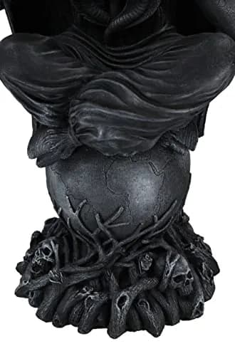 Ebros Gift Faux Stone Sabbatic Goat Baphomet Statue 89cm (35") | Hand-Painted Occultic Idol Sculptural Wonder thumbnail 4