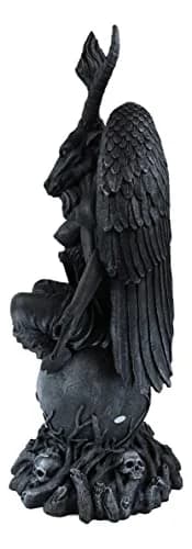 Ebros Gift Faux Stone Sabbatic Goat Baphomet Statue 89cm (35") | Hand-Painted Occultic Idol Sculptural Wonder thumbnail 7