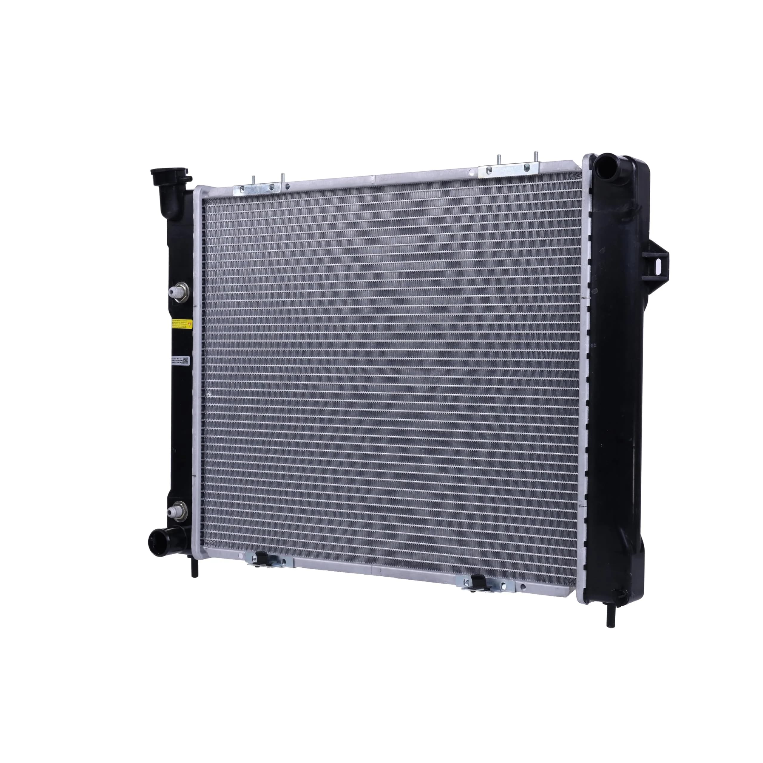 Klimoto Radiator Compatible with Jeep 1993–1998 Grand Cherokee 4.0L L6 | 2-Row Core, Slot Mount Fan Shroud