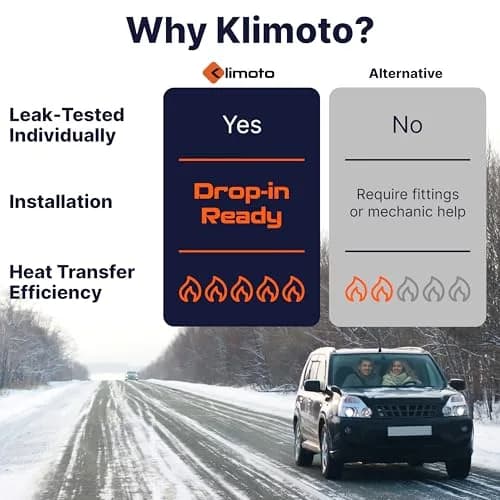 Klimoto 2307 Radiator for Ford Escape, Mazda Tribute, Mercury Mariner 2001-2008 | Increased Cooling Capacity thumbnail 7