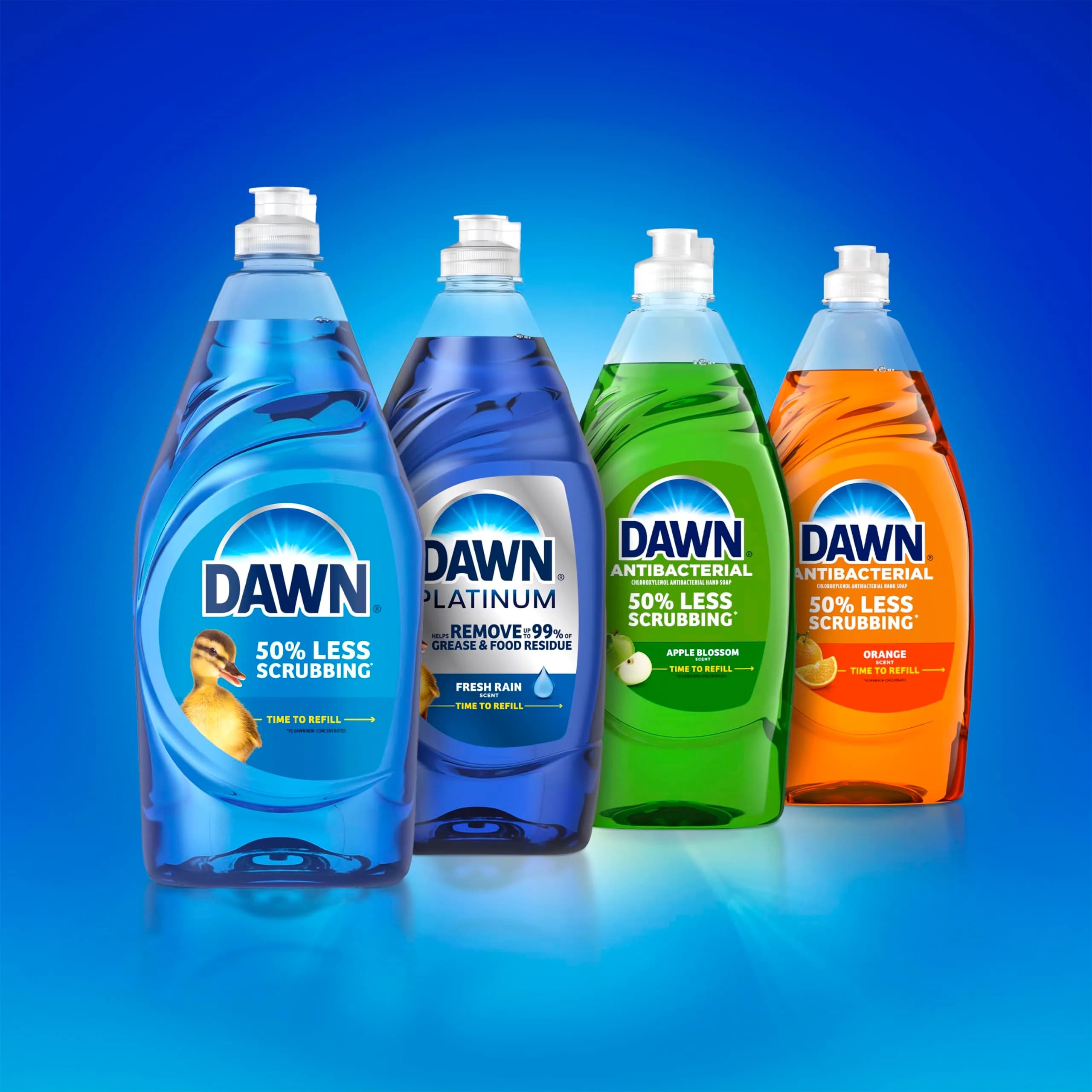 Dawn Ultra Dishwashing Liquid Dish Soap Original Scent 28 fl oz (794 ml) | Cuts Grease Fast - view 7