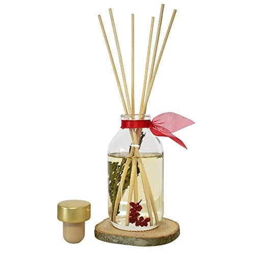 LOVSPA Reed Diffuser Set - Joy Winterberry Spruce 4oz | Long-Lasting, Flame-Free Home Fragrance thumbnail 3