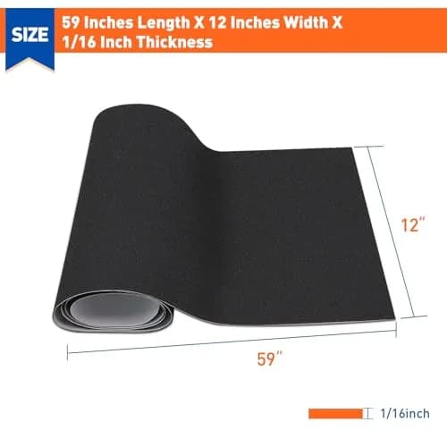 MAGZO Adhesive Neoprene Foam Padding Sheet 1.58mm (1/16") x 300mm x 1500mm | Strong Adhesive, Sound Dampening, Waterproof thumbnail 2