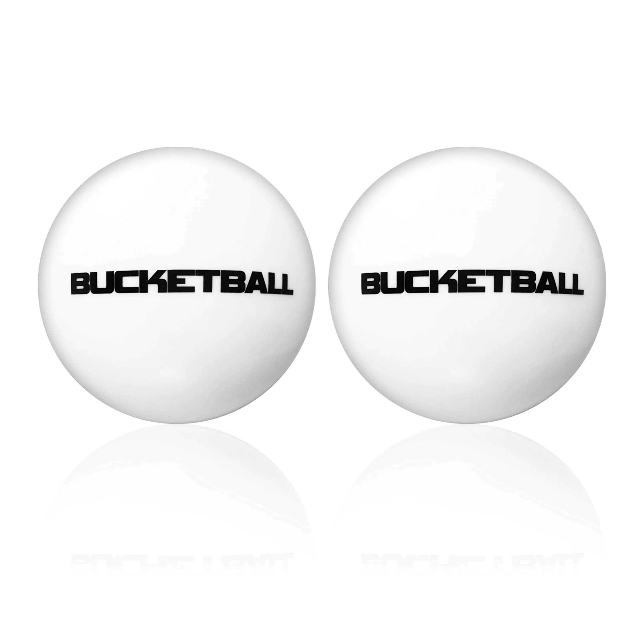 BucketBall Tailgate Game Balls (2 Pack) | Non-Bouncing Outdoor Tailgate Balls for Windy Conditions