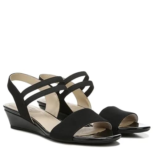 LifeStride Yolo Sandal Black 9.5 | Stylish Comfort with Support (70-120 chars) thumbnail 7