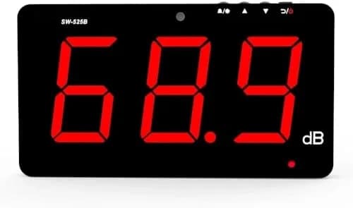 TestHelper SW-525B Sound Level Meter 30-130dB | Wall Hanging Noise Measurement Device thumbnail 1