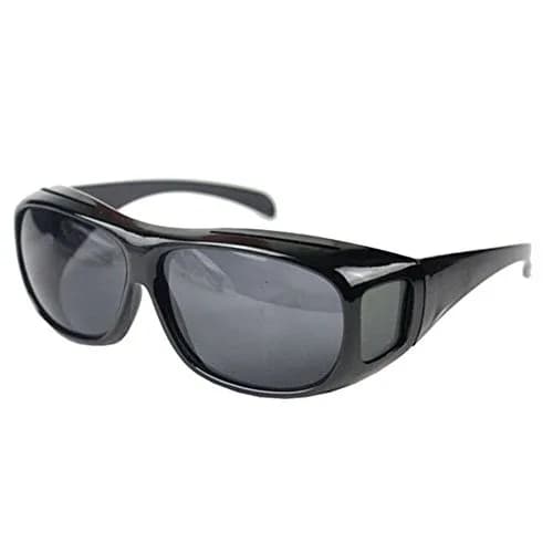 Boolavard Night Sight Night Driving Over Glasses UV Wind Protection | HD Clarity & Over RX Fit thumbnail 1