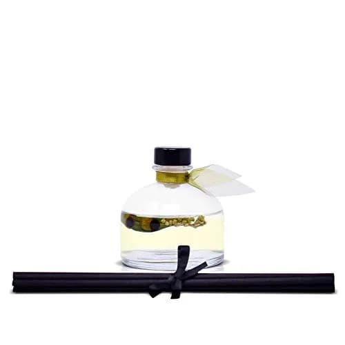 LOVSPA Eucalyptus Reed Diffuser Set 4.5 oz | Revive Fresh Eucalyptus, Sage, Citrus & Mint Scent with Diffuser Sticks thumbnail 5