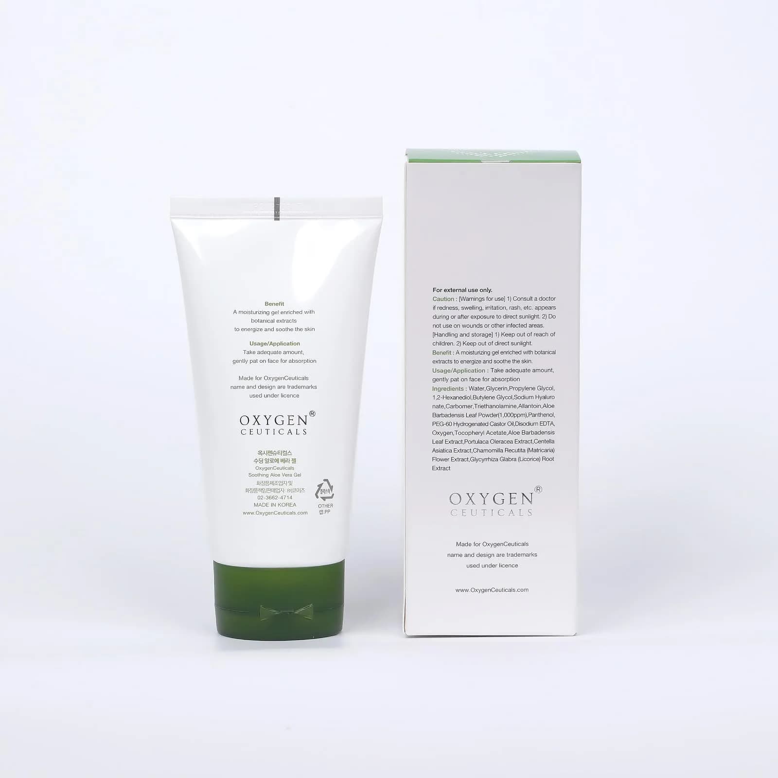 OxygenCeuticals Soothing Aloe Vera Gel 150ml (5.07 fl.oz) | Alcohol-Free Hydration for Face & Body - view 7
