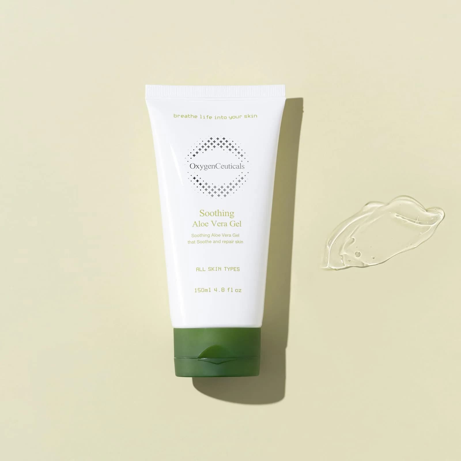 OxygenCeuticals Soothing Aloe Vera Gel 150ml (5.07 fl.oz) | Alcohol-Free Hydration for Face & Body - view 3